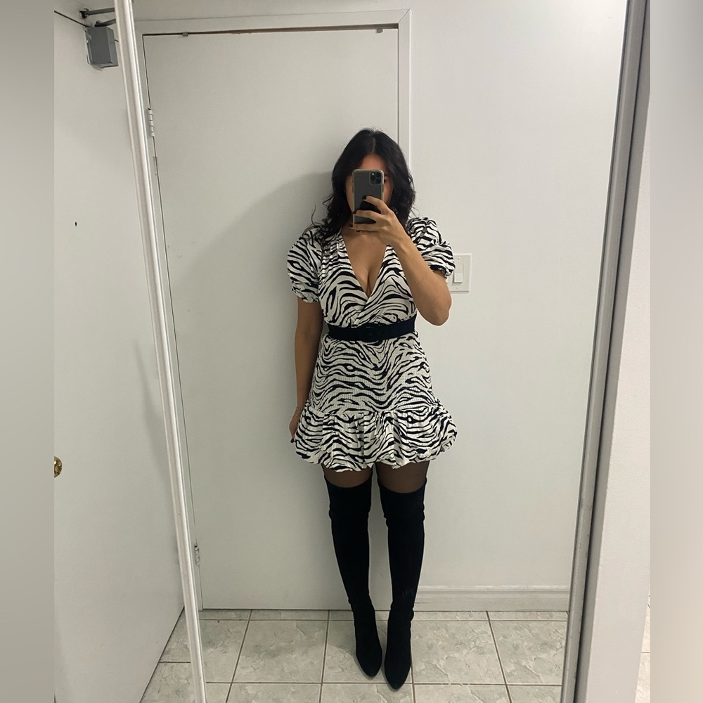 🛍️ZARA ZEBRA LIMITED EDITION DRESS